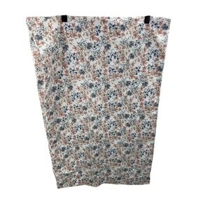 Threshold 100% Cotton Standard Pillowcase Ditsy Floral Pink Blue White Cottage